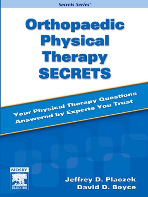 cover image of Orthopaedic Physical Therapy Secrets--E-Book
